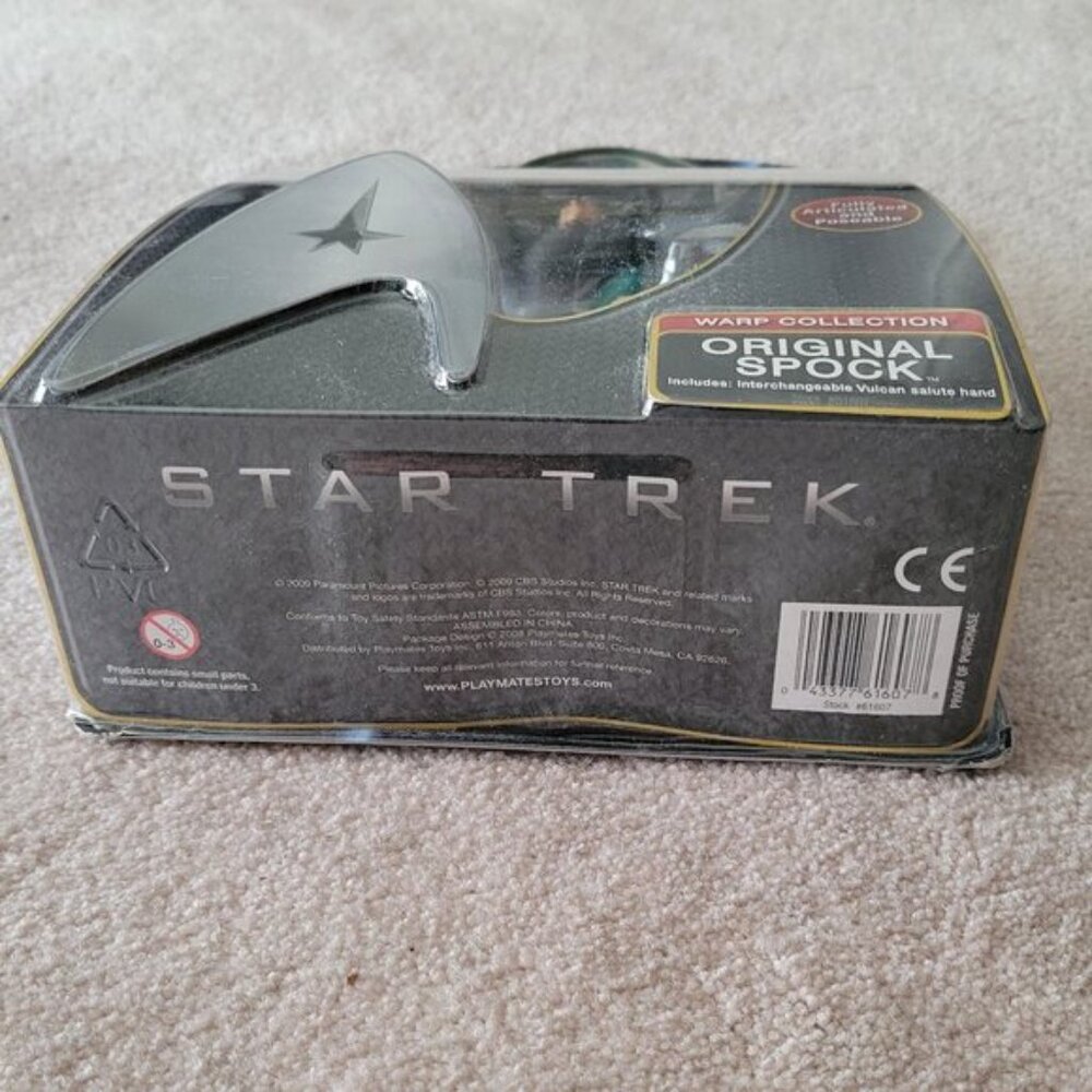 New Original Spock Star Trek Warp Collection Figure Playmates NWT - Picture 4 of 5